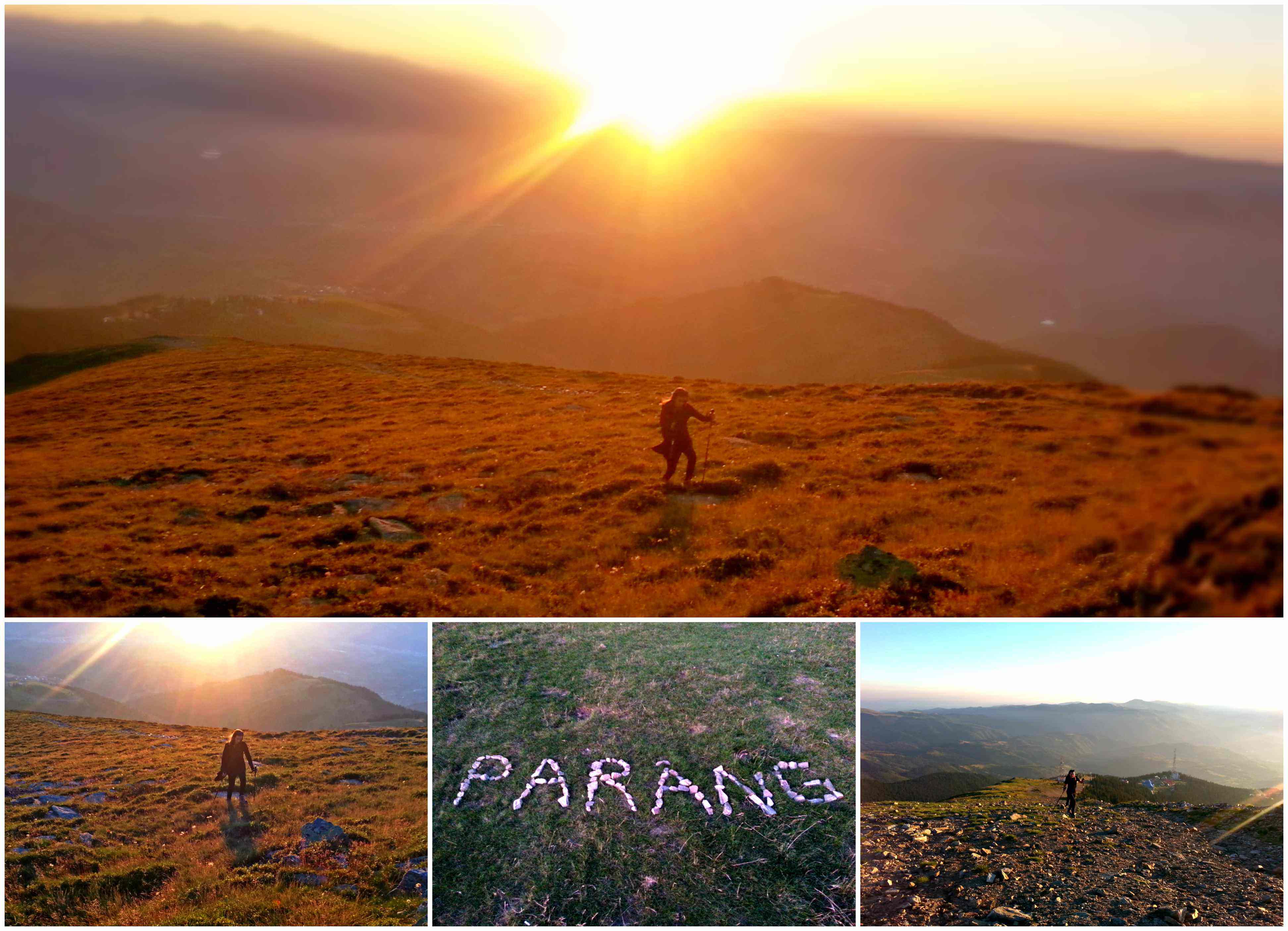 spre varful parangul mic